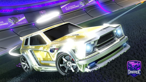 A Rocket League car design from Yacinedz