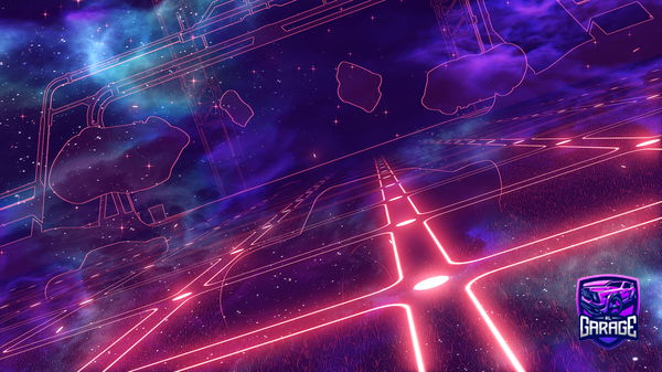 A Rocket League car design from SuperMachineX