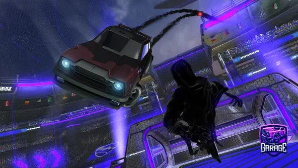 A Rocket League car design from PXTTSY-10