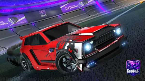 A Rocket League car design from dargon2147