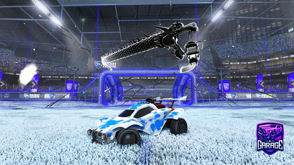 A Rocket League car design from Rayanexddz