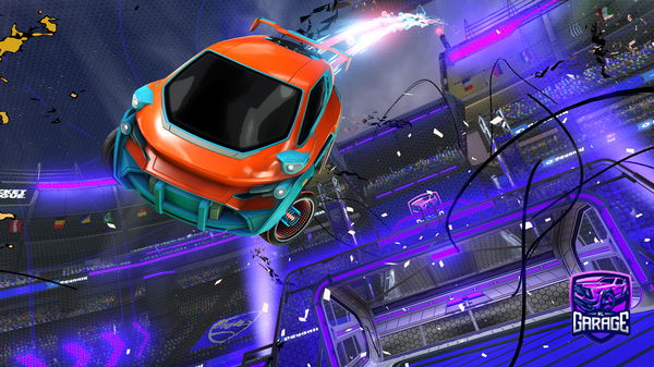 A Rocket League car design from Car-terrific