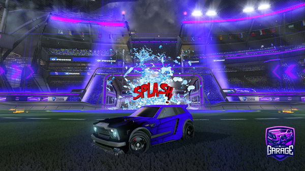 A Rocket League car design from Lentokone