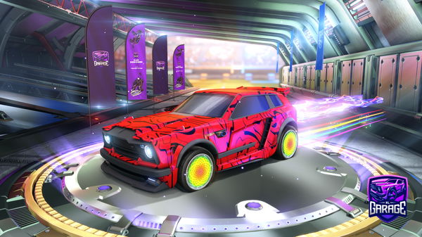 A Rocket League car design from RL_BOY11