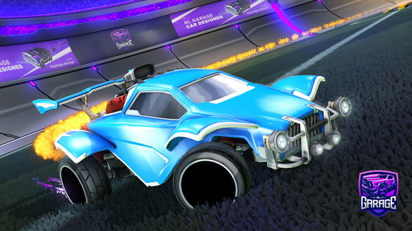 A Rocket League car design from crutonz