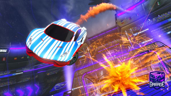 A Rocket League car design from FrenchFryGuy31