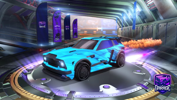 A Rocket League car design from iDraculy