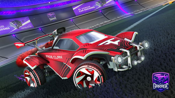 A Rocket League car design from Alpha_12