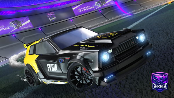 A Rocket League car design from Zborne