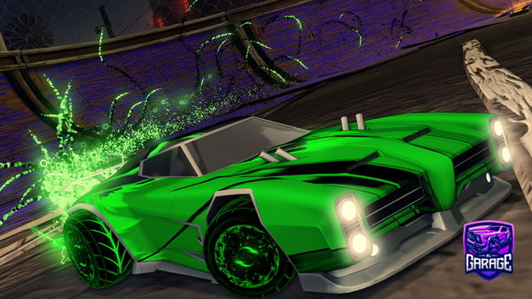 A Rocket League car design from Pliazok