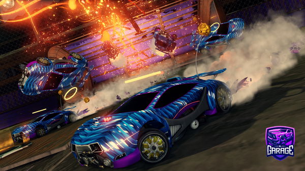 A Rocket League car design from Rocket534232