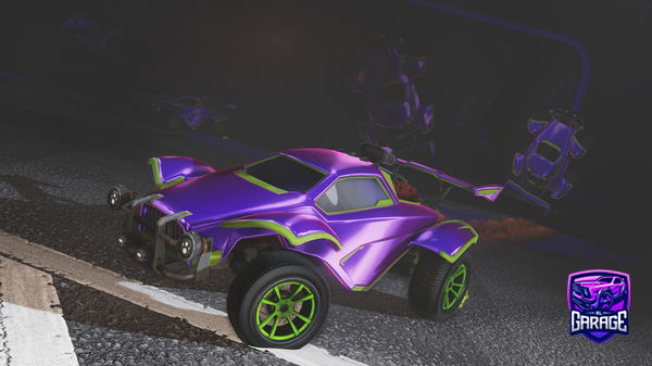 A Rocket League car design from josedude2015