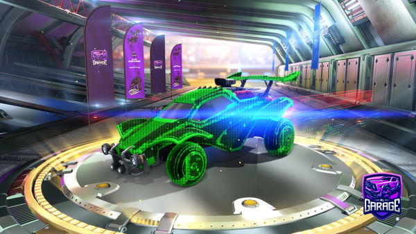 A Rocket League car design from FREDxPT