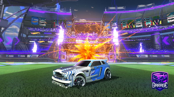 A Rocket League car design from Bannana33