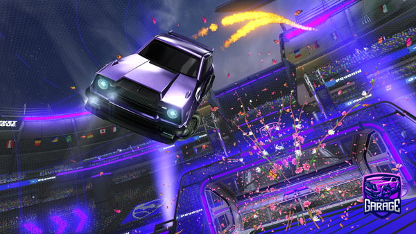 A Rocket League car design from LucaRLCSX