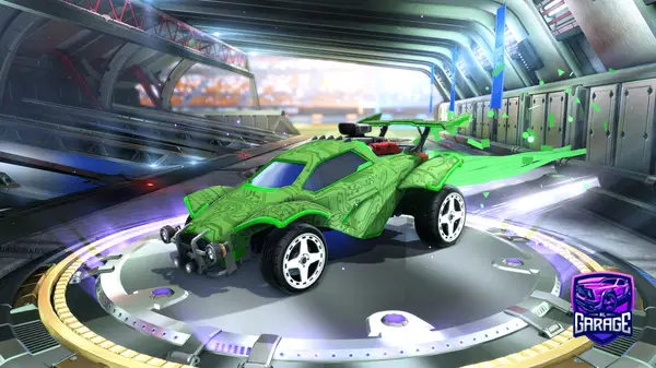A Rocket League car design from MTGX