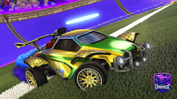 A Rocket League car design from Zen1fanRL