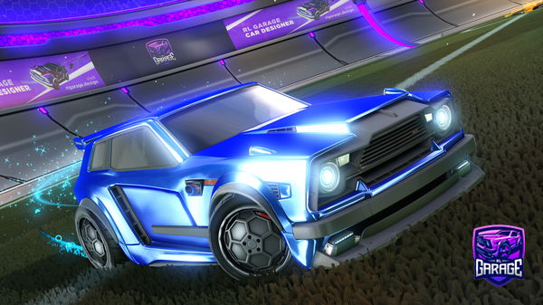 A Rocket League car design from SMX_09