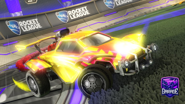 A Rocket League car design from rayle