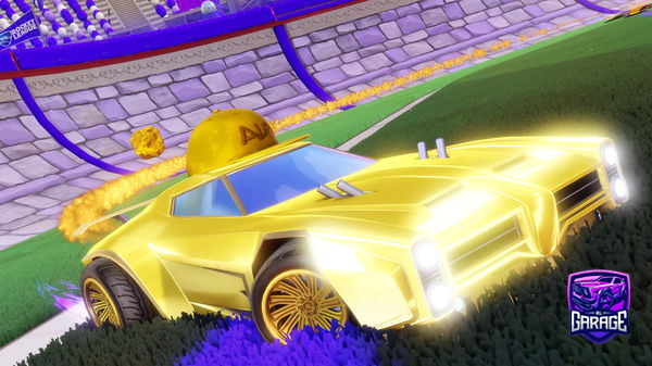 A Rocket League car design from mypsnRiftyJAMES