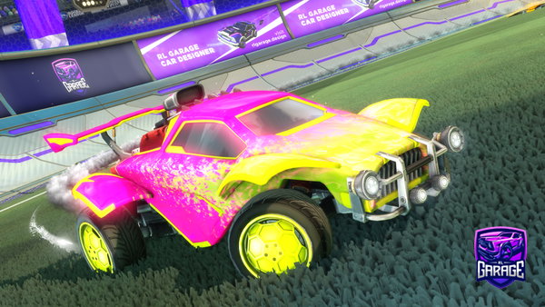 A Rocket League car design from henzlad