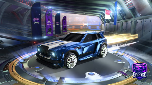 A Rocket League car design from Einoxity