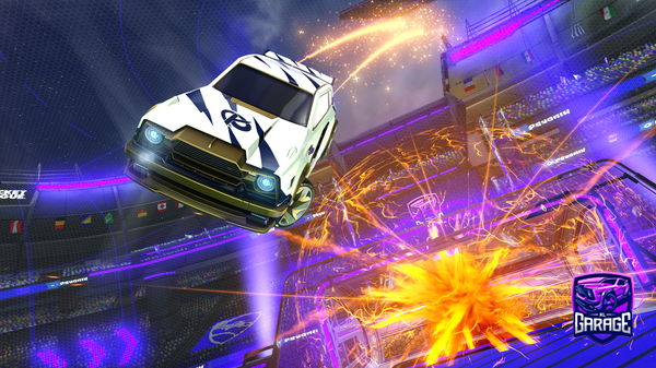 A Rocket League car design from BuBlZ32