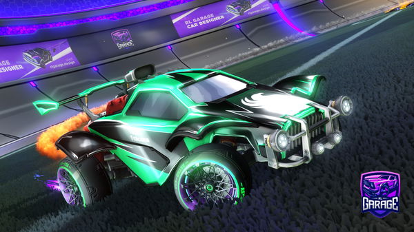 A Rocket League car design from Berzenji