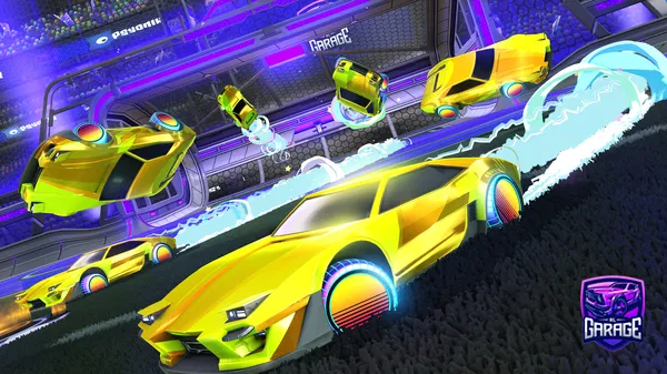 A Rocket League car design from Ultragod09