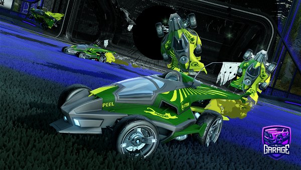 A Rocket League car design from TheRealEmcee963