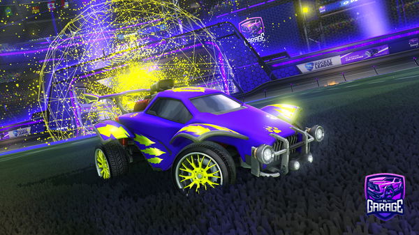 A Rocket League car design from Vxlues