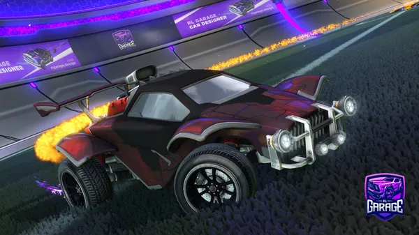 A Rocket League car design from skajp