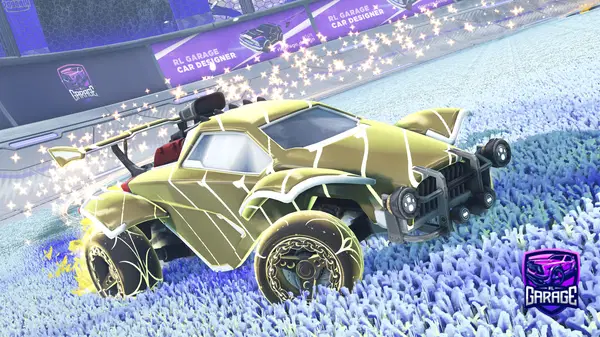 A Rocket League car design from frick_my_tm8