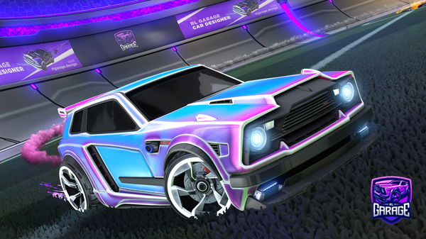 A Rocket League car design from Deathman401