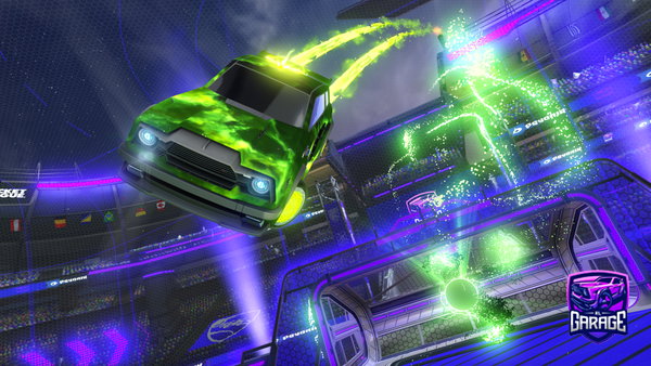 A Rocket League car design from Rafty_