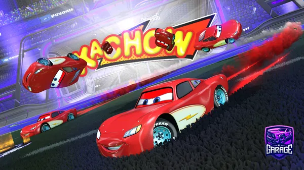 A Rocket League car design from slashcokeacola