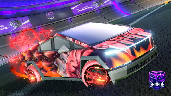 A Rocket League car design from Pauleli