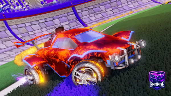 A Rocket League car design from Extrinity