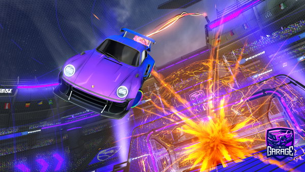 A Rocket League car design from vqs