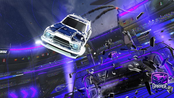 A Rocket League car design from psoscar