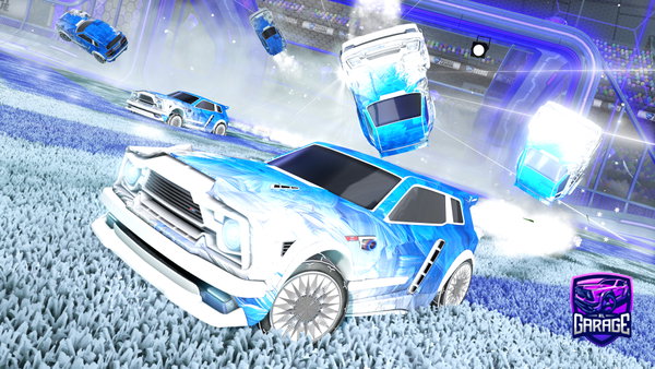 A Rocket League car design from StDiabolos