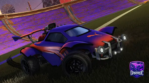 A Rocket League car design from est-oc31