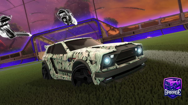 A Rocket League car design from mercurl