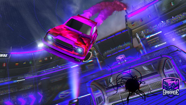 A Rocket League car design from nikuh