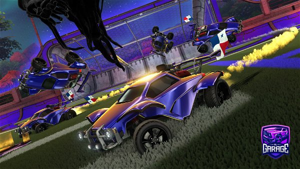 A Rocket League car design from Ghost3007