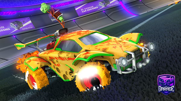 A Rocket League car design from Toxic_Chawin