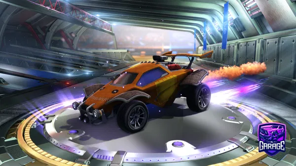A Rocket League car design from ribii