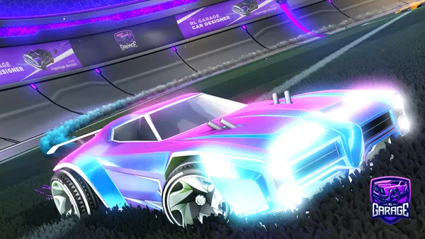 A Rocket League car design from Novle