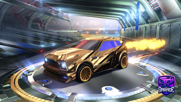 A Rocket League car design from DrG9828