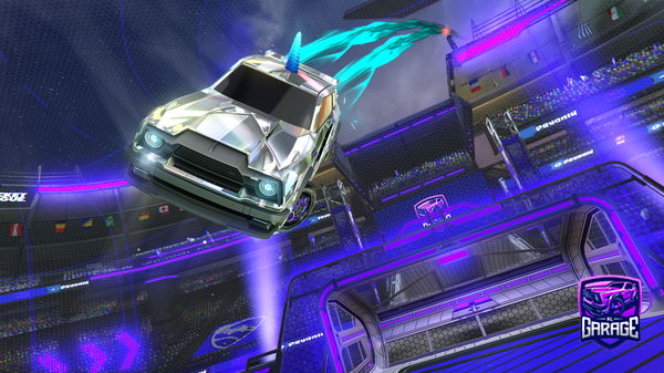 A Rocket League car design from TheFoxcraft